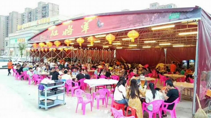 大排档专用大型雨棚